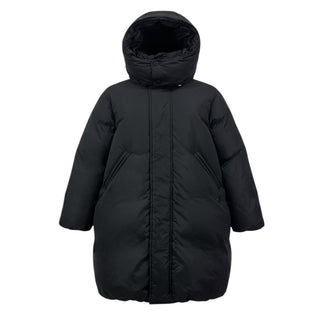 MM6 Maison Margiela Giubbino lungo imbottito con cappuccio M60397-MM001