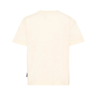 Palm Angels T-Shirt Avorio Con Logo PBAA003S26JER004/002 Per Bambini