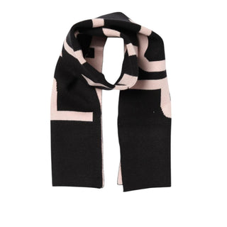 Pinko Sciarpa nera con logo da bambina F4PIBGSC131