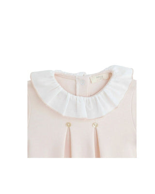 baby gi Tutina collo con ruches BG508GM
