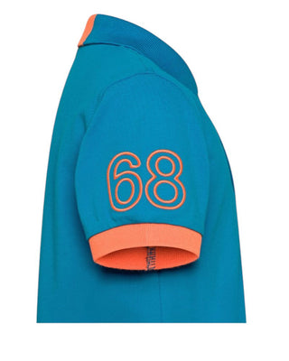 Sun68 Polo A Maniche Corte A35322 Con Logo