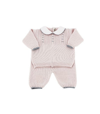 Little Bear Two Piece Romper 942 Back Buttons