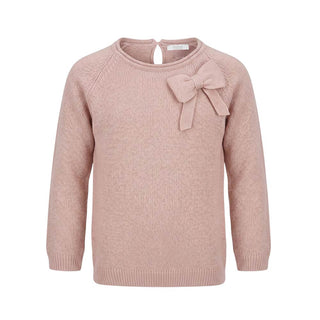 Coccodè Maglia Rosa Con Fiocco C64635/8J Per Bambina