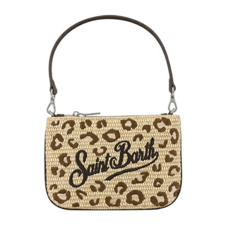 Mc2 Saint Barth Borsa Parisienne Con Tracolla E Motivo Leopardato PARM002/00349L