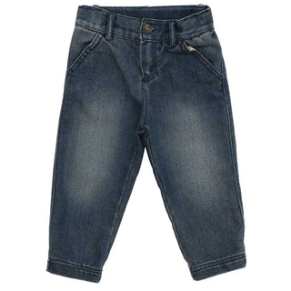 Maperò Jeans in denim blu da bambino M32264J