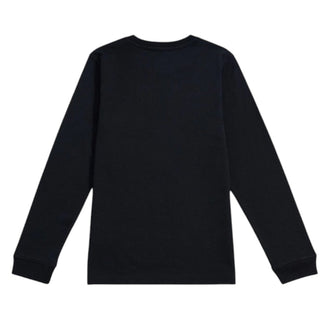 New Balance T-shirt Nera A Maniche Lunghe LAKB0254-BK078 Per Bambino