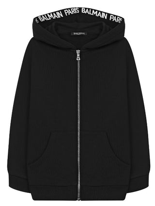 Balmain Kapuzenpullover mit Reißverschluss 6L4020