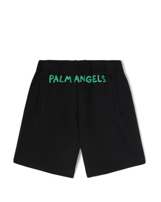 Palm Angels Bermuda in felpa con logo PBCI008S25FLE0011055