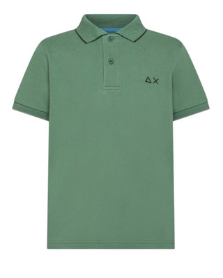 Sun68 Polo A Maniche Corte A35310 Con Logo