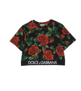 Dolce &amp; Gabbana Crewneck T-shirt L5JTHR-FSG7O