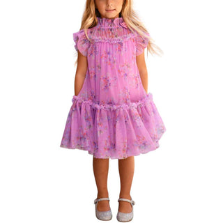 Angel's Face Abito MARIGOLD SPLASH FLOWER In Tulle Da Bambina