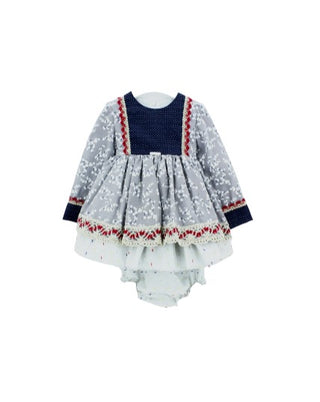 Mimosa-Zeremonienkleid Valencia mit Reißverschluss hinten