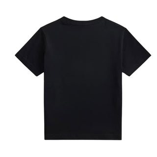Polo Ralph Lauren T-shirt Nera Con Polo Bear 322B29156001 Per Bambino