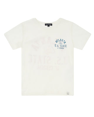 Please T-shirt con stampa MBF5030B72