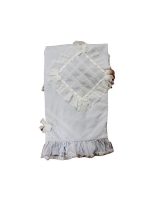 Aletta Copertina In Ciniglia ra444001 Con Pizzo