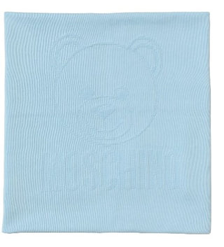 Moschino Blanket WITH TEDDY BEAR IN THE CENTRE MUB00B
