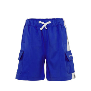 Palm Angels Bermuda Cargo Bluette Per Bambino PBCL004S26FLE001/060