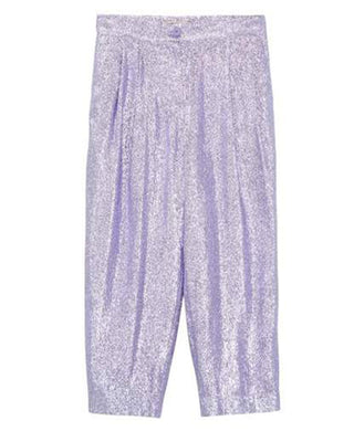 Stella Mccartney Pantaloni con finitura metallizzata TV6E90-O0052
