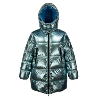 Montereggi Piumino lungo reversibile da bambina FW47501K