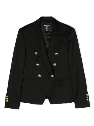 Balmain Zweireihige Jacke BS2A24