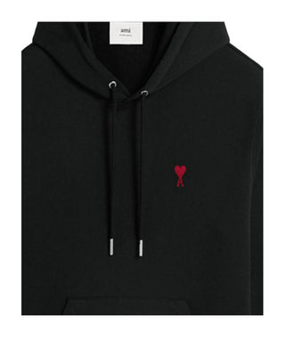 Amis Paris Felpa Con Cappuccio BRUSW235