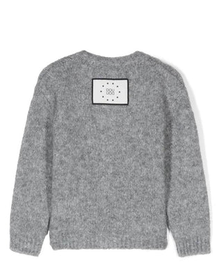 Doudou Cardigan con logo jacquard DV9P30-W0137