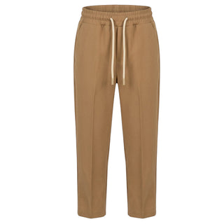 Emanuel Pris Pantaloni Color Cammello Con Coulisse EPT6305-1BC Per Bambino