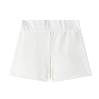 Patrizia Pepe Shorts Bianchi In Sablè Da Ragazza 7P1325/A555-W146