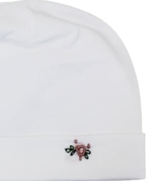 Teto e Tatta Hat CAP WITH FLOWER EMBROIDERY CA4800