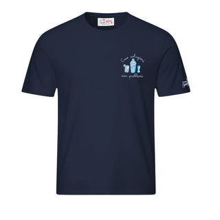 Mc2 Saint Barth T-shirt Portofino Con Ricamo Creo Soluzioni, Non Problemi POT0001/04333L