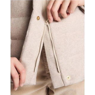 Fay Piumino In Jersey Di Lana Beige NAW3251362J Per Donna
