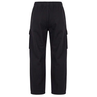 Barrow Pantaloni Cargo Neri In Gabardina F6BKJUPA091-110 Per Bambini