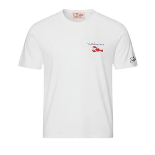 Mc2 Saint Barth T-shirt Portofino Con Ricamo Vattelapésca POT0001/04443L
