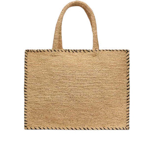 Mc2 Saint Barth Borsa Vanity In Raffia Con Logo Ricamato VANI013/09045L