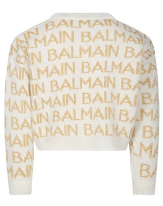 Balmain Maglia girocollo BT9A10