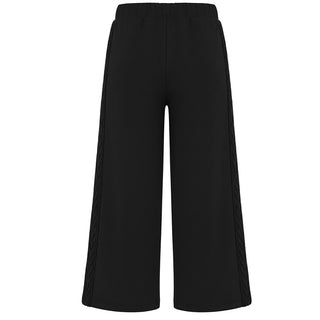 TWINSET Pantaloni Sportivi A Palazzo Con Inserti In Lana 262GJ2271 Per Bambina