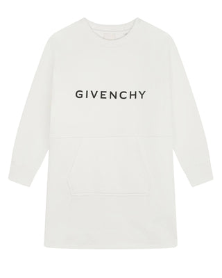Givenchy Abito in felpa con logo frontale H30388