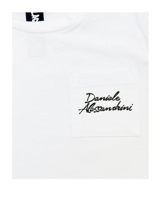 Daniele Alessandrini T-shirt a maniche corte con logo 1236M00197