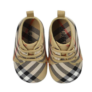 Burberry Scarpine Pre-Camminata Con Motivo A Quadri 8128121 Per Neonati