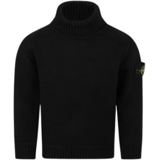 Stone Island Pullover mit hohem Kragen 7716504A2
