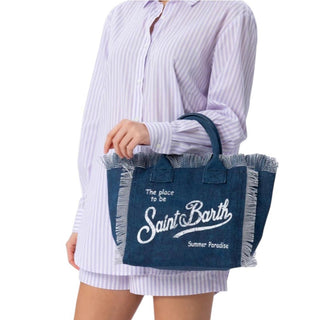 Mc2 Saint Barth Borsa Colette In Denim Indigo COL0001/02582L