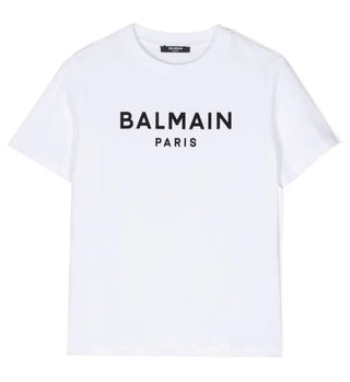 Balmain T-Shirt mit Rundhalsausschnitt BT8Q71-Z0116