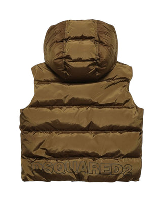 Dsquared2 Hooded Sleeveless Jacket DQ1731-D00BN
