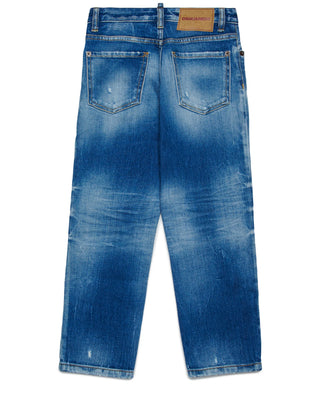 Dsquared2 Jeans Straight Fit DQ2241 D0ABW In Denim