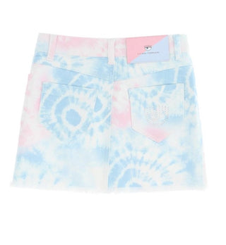 Chiara Ferragni Gemusterter Jeansrock 599700