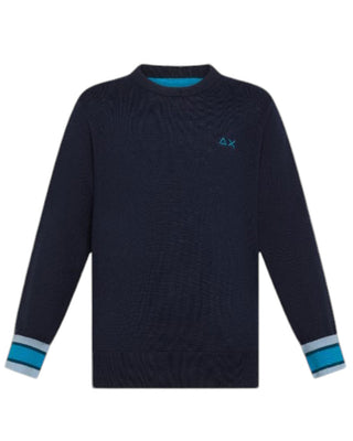 Sun68 Pullover mit Rundhalsausschnitt K44329