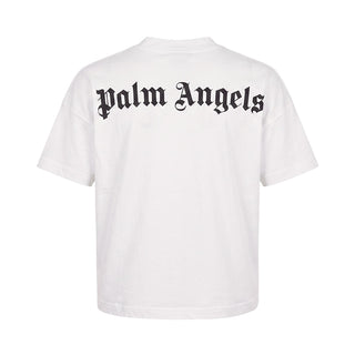 Palm Angels T-shirt Avorio Con Logo F6PAJBTH012/412 Per Bambini