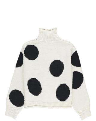 Msgm Maglia cropped a pois da bambina F4MSJGTN132