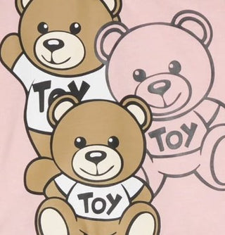 Moschino Felpa girocollo con logo e simbolo MWF03Q