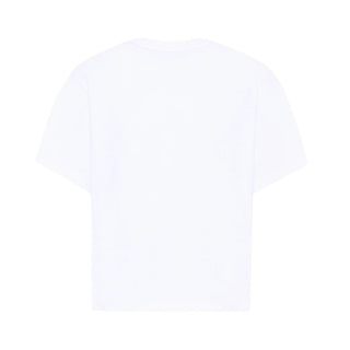 Lanvin T-shirt Bianca Con Stampa Per Bambine N30332/10P